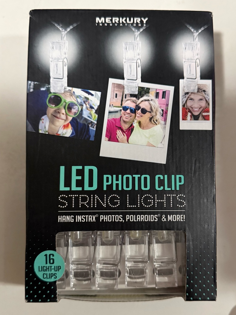 !NWT¡ LED Photo Clip String Lights - White Clips